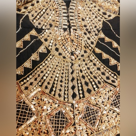 RRP €4007 ZUHAIR MURAD Evening Dress US10 UK14 IT46 XL Silk Lining Embroidered - Picture 6 of 9